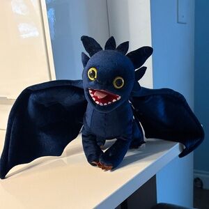 Toothless Night Fury Plush- How To Train Your Dragon 2012